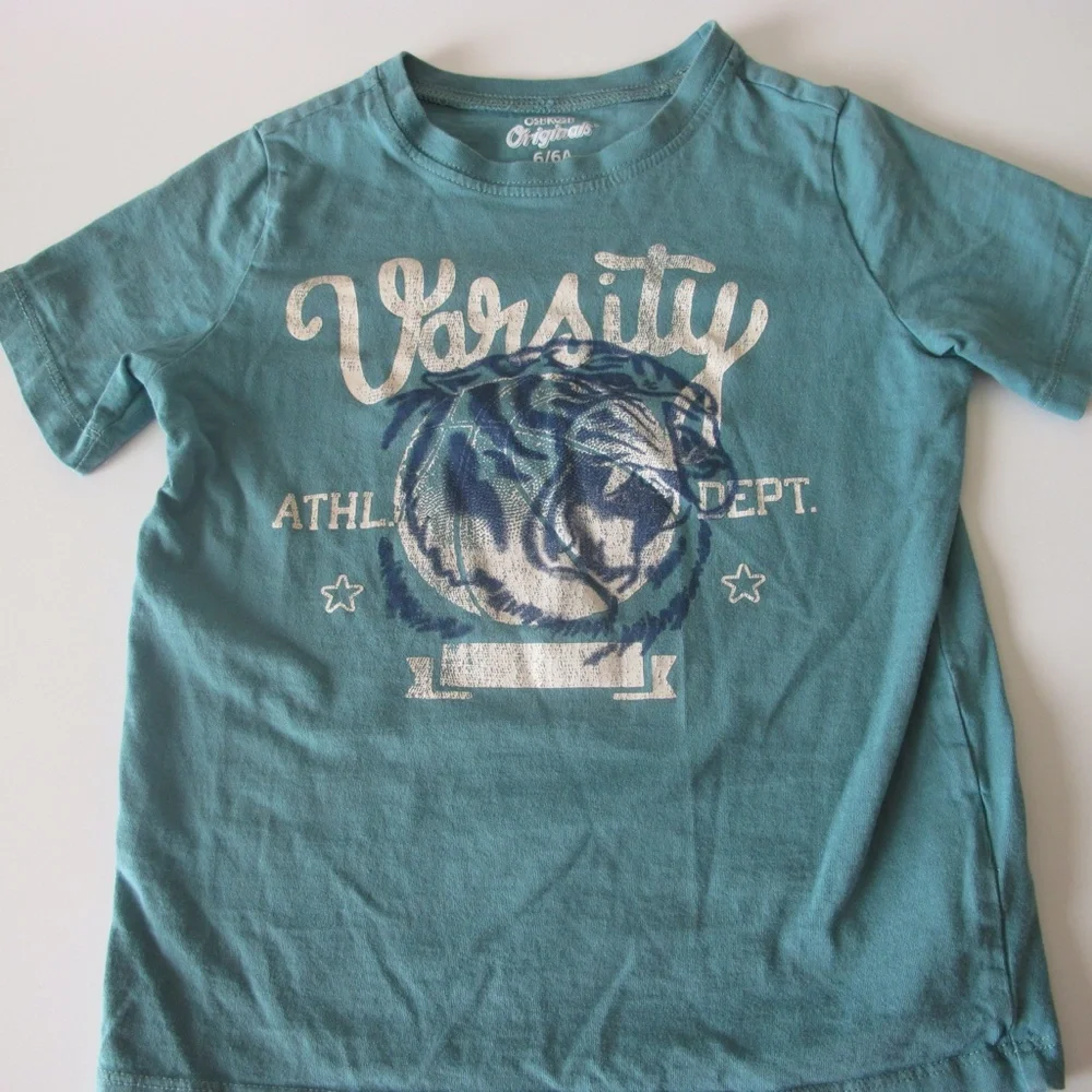 Bundle of 3 OshKosh B'Gosh Boys Short Sleeve Shirts Size 6 & 7 GUC - Picture 4 of 7